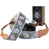 Picture of Padwa Lifestyle Vintage Camera Strap - 2" Wide Woven Embroidered Floral Pattern Shoulder Neck Camera Straps for Photographers，Great Gift for Men & Women Photographers