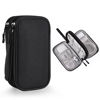 Picture of Organizer Travel Case, Bevegekos Small Carrying Tech Kit for Electronics and Accessories, Waterproof ( Black)