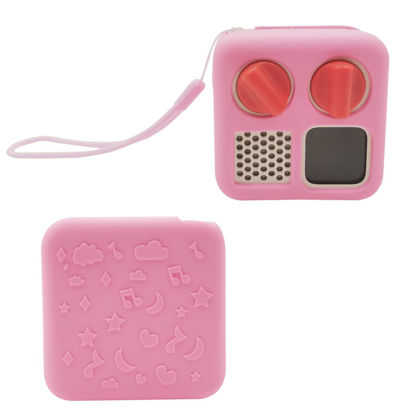 Picture of Anti-Slip Silicone Cover for YOTO Mini Audio Player, Protective Sleeve Case for Mini Player; Accessory for Kids Music Players (Case Only) (Pink)