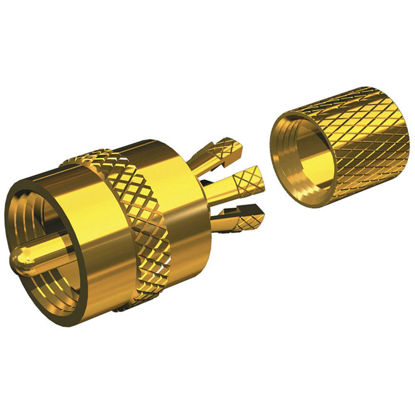 Picture of Shakespeare 3003.4061 PL-259-CP-G Marine Center Pin Connector,Gold