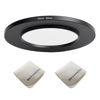 Picture of 55mm Lens to 82mm Camera Lens Adapter 55mm to 82mm Step Up Ring Adapter Ring for All Brands of UV ND CPL, with Premium Lens Wiping Cloth 2 Pack (55mm-82mm)