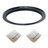 Picture of 67mm Lens to 77mm Camera Lens Adapter 67mm to 77mm Step Up Ring Adapter Ring for All Brands of UV ND CPL, with Premium Lens Wiping Cloth 2 Pack (67mm-77mm)