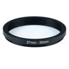 Picture of 37mm Lens to 30mm Camera Lens Adapter 37mm to 30mm Step Down Ring Adapter Ring for All Brands of UV ND CPL, with Premium Lens Wiping Cloth 2 Pack (37mm-30mm)