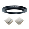 Picture of 40.5mm Lens to 52mm Camera Lens Adapter 40.5mm to 52mm Step Up Ring Adapter Ring for All Brands of UV ND CPL, with Premium Lens Wiping Cloth 2 Pack (40.5mm-52mm)