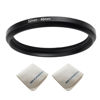 Picture of 52mm Lens to 46mm Camera Lens Adapter 52mm to 46mm Step Down Ring Adapter Ring for All Brands of UV ND CPL, with Premium Lens Wiping Cloth 2 Pack (52mm-46mm)