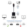 Picture of DTOL HDMI to VGA, Gold-Plated HDMI to VGA Adapter (Male to Female) for Computer, Desktop, Laptop, PC, Monitor, Projector, HDTV, Chromebook, Raspberry Pi, Roku, Xbox and More - Black