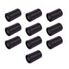 Picture of 35mm Caliber Plastic Film Canisters with caps -10pc (Black)