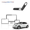 Picture of Knomix 3 Pack Ultra-Thin Camera Cover Slide for Tesla Model 3 / Y Interior Cabin Camera Laptop PC Front-Facing Webcam Sticker Blocker Protect Your Privacy