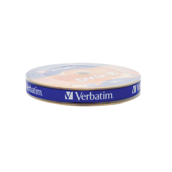 Picture of Verbatim DVD-R Blank Discs AZO Dye 4.7GB 16X Recordable Disc - 10 Pack Wrap Silver