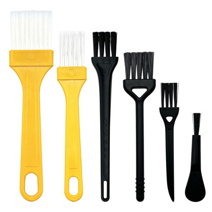 Picture of Computer Keyboard Cleaning Brush PC Laptop Keyboard Cleaning Kit Cleaner Antistatic Cleaning Brush Vent Printer Cleaner Gap Track Narrow Space Cleaning Tools