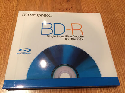 Picture of Memorex Bd-r 6X 25GB Jewel 10MM Single