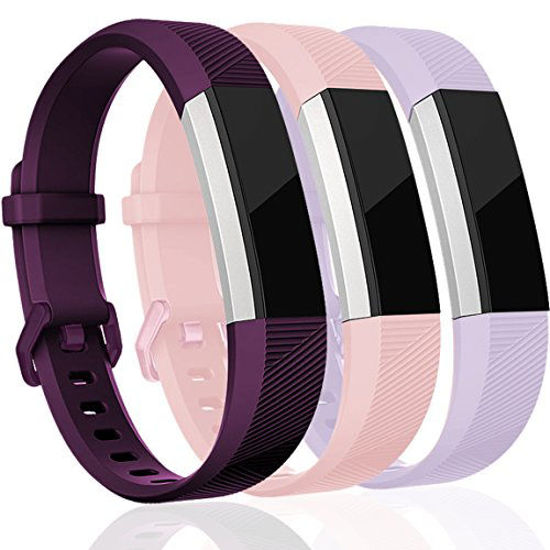 Picture of Bands for Fitbit Alta HR and Alta, Plum Blush Pink Lavender, Large