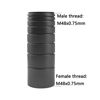 Picture of FSLMEIL 2" M48 Astronomical Telescope Extension Tube, T2 Extending Ring 3/5/7/10//12/15/20/30mm for Cameras and Eyepieces, M48x0.75 On Both Sides 1PC/Set (Size : 3-30mm 8pcs)