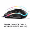 Picture of COOLERPLUS FC112 USB Optical Wired Computer Mouse with Easy Click for Office and Home, 1000DPI, Premium and Portable,Compatible with Windows PC, Laptop, Desktop, Notebook (Black)