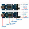 Picture of DSD TECH SH-U09F USB to TTL Adapter Support 3V3 and 5V0 TTL Featuring Genuine FTDI FT232RL IC