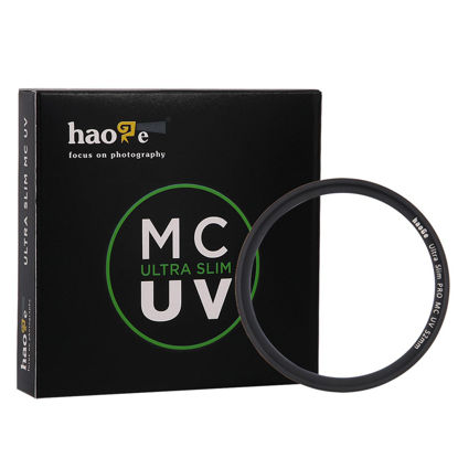 Picture of Haoge 52mm Ultra Slim MC UV Protection Multicoated Ultraviolet Lens Filter for Nikon Nikkor AF 50mm F1.4D, 50MM F1.8D, 35mm F2D, 28mm f2.8D, 35mm F1.8G, 40mm F2.8G