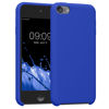 Picture of kwmobile TPU Silicone Case Compatible with Apple iPod Touch 6G / 7G (6th and 7th Generation) - Case Soft Flexible Protective Cover - Baltic Blue