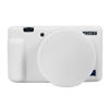 Picture of Camera Case for Sony ZV-1, ZV1 Camera Cover Silicone Camera Sleeve Body Skin Protective Case with Removable Lens Cap for Sony ZV 1 Digital Camera,White