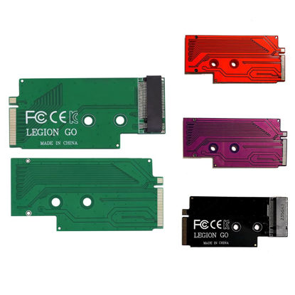 Picture of for Legion go 2242 to 2280 Nvme Adapter Card SSD Memory Card Adapter Transfer Board (Purple)