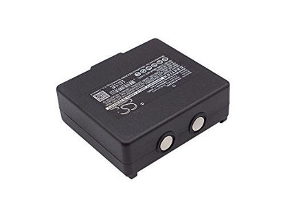 Picture of 3.6V 2000mAh Battery Replacement for Hetronic 68300600 Compatible with Hetronic 68300900, 68300940, 68300990, Abitron KH68300990.A, Crane Remote Control Battery