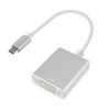 Picture of USB C to VGA Adatper for Monitor, VGA to USB C Adapter Cable, USB C to VGA Cable, Type-C to Vga Adapter Compatible with MacBook Pro, MacBook Air, iPad Pro, Phone, Projector, Laptop (Silver,7in)