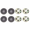 Picture of uxcell 0.5 W 32 Ohm DIY Magnetic Speaker 40mm Round-Shape Replacement Loudspeaker for DVD/EVD 8pcs