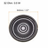 Picture of uxcell 0.5 W 32 Ohm DIY Magnetic Speaker 40mm Round-Shape Replacement Loudspeaker for DVD/EVD 8pcs