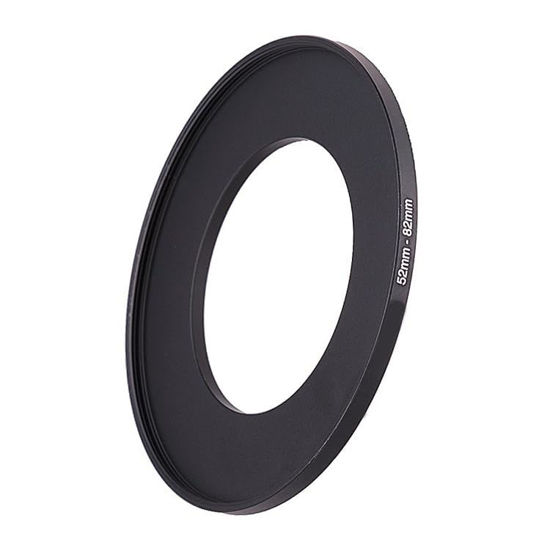 Picture of 52mm Lens to 82mm Camera Lens Adapter,52mm to 82mm Filter Step up Ring Adapter Ring,Compatible with All 82mm UV,CPL,ND,Lens Hood,Threaded Lens ect.