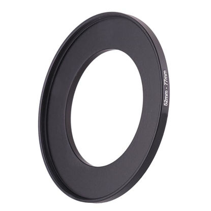 Picture of 52mm Lens to 77mm Camera Lens Adapter,52mm to 77mm Filter Step up Ring Adapter Ring,Compatible with All 77mm UV,CPL,ND,Lens Hood,Threaded Lens ect.