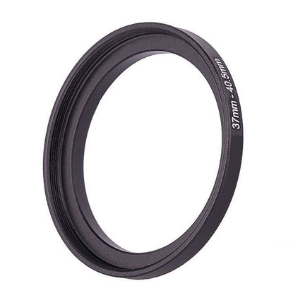 Picture of 37mm Lens to 40.5mm Camera Lens Adapter,37mm to 40.5mm Filter Step up Ring Adapter Ring,Compatible with All 40.5mm UV,CPL,ND,Lens Hood,Threaded Lens ect.