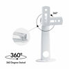 Picture of Drsn Mini Projector Wall Mount/Projector Hanger/CCTV Security Camera Housing Mounting Bracket(White) - for CCTV/Camera/Projector/Webcam - with Load 11 lbs Length 7.8 inch - Rotation 360° (White)