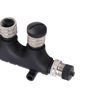 Picture of NMEA 2000 (N2k) Male Blanking Caps, Dust and Moisture Proof Cover, Used to Protect Male (Tee) T-Connectors for Lowrance Simrad B&G Navico & Garmin Networks 2-Pack