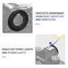 Picture of JJC 2-Pack DK-33 Eyecup Eye Cup Eyepiece for Nikon Zf Z8 Z9 Cameras, Z8 Z9 Zf Round Eyepiece Viewfinder Extender, Replaces Nikon DK-33 Eyecup, Soft Silicone Material, Not Affect The Use of LCD Screen