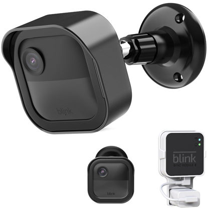 Picture of Blink Outdoor 4 (4th Gen) Camera Mount, Weatherproof Protective Housing and 360 Degrees Adjustable Mount with Sync Module 2 Mount for Blink Outdoor Security Camera System (Black, 1 Pack)