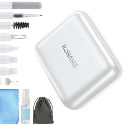 Picture of iPhone Cleaner Kit, Multi-Function Cleaning Repair Kit with Soft Brush for Airpod, Cleaner Kit for Phone Charging Port & Speaker, Charger Cables, Headphones, Watch, iPhone, iPad, Camera