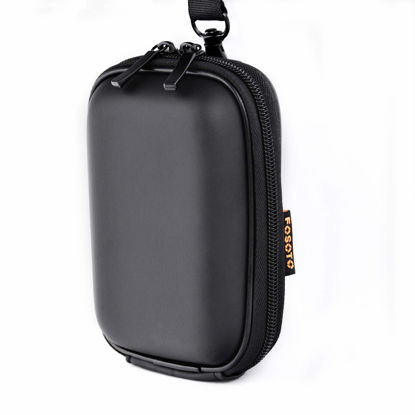 Picture of Snug Fit Black Camera Case Compatible with Canon PowerShot ELPH 180 190 360 HS SX620 A2300 IXUS 285 180 G9X,Sony Cyber-Shot DSC-W830 W810 W800 WX220 HX80 HX90,Nikon Coolpix A10 S7000 W100