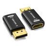 Picture of AGVEE 2 Pack Displayport to HDMI 4K@30HZ Adapter, Alloy Shell DP PC to HDMI Display Coulper Converter, Backward Compatibile with 2K@60HZ 1080P@120HZ Full HDTV, Uni-Directional, Black