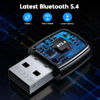 Picture of 5.4 Bluetooth USB Adapter for PC, Maxuni Mini Bluetooth 5.4 EDR USB Bluetooth Adapter for Laptop, Headphones, Keyboard, Mouse, Plug and Play, Windows 11/10/8.1