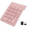 Picture of NOOX Wireless Numpad with Type C to USB Adapter, Numeric Keypad Number Pad Compatible with Laptops Computer Desktop MacBook Air Pro - 10 Key USB Keypad Office Accessories