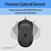 Picture of HP Wired Mouse 100 - Precise Optical Sensor with 1600 DPI - Easy USB Connection - Ambidextrous Design - 3 Button Control & Built-in Scrolling - Multi-OS Compatible (6VY96AA#ABL)