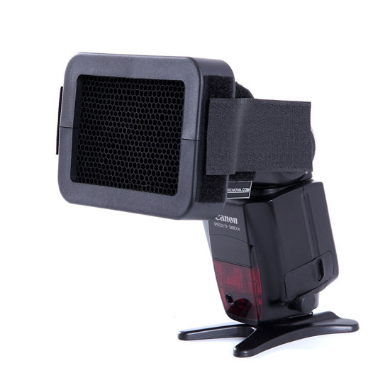 Picture of Movo 1/8" Honeycomb Quick Grid Camera Flash Attachment Accessory for Lighting Effects