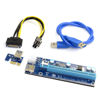 Picture of Chenyang PCI-Express X1 to X16 GPU Riser Card Adapter with USB 3.0 ＆ SATA Power Cable