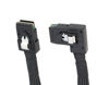 Picture of Grean Mini SAS Cable, SFF-8087 to SFF-8087 Left Angle Internal mSAS Cable, 1.6FT