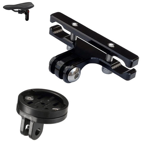 Picture of Panmout Radar Bike Saddle Mount Compatible with Garmin Varia Rtl510 515 TL300 and Garmin Varia Rearview Radar Tail Light