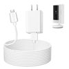 Picture of Paodekua Charging Cable for Ring Indoor Cam (2nd Gen), 16.5FT/5M USB-A to Micro USB Power Adapter Charger Cable for Ring Indoor Camera, Not for (1nd Gen)