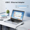 Picture of uni USB-C to Ethernet Adapter 1Gbps, [Thunderbolt 3/4 Compatible] Gigabit Network Adapter, Type-C to RJ45 Adapter for Nintendo Switch, Laptops, MacBook Pro/Air M2, Dell XPS, and more