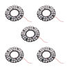 Picture of Jutagoss 5Pcs 36 LED IR Illuminator for Security Camera 15Degrees IR Led Round Plate IR Infrared Light Illuminator Board Bulb for CCTV Security Camera