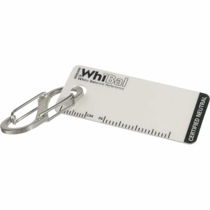 Picture of Genuine WhiBal G7 Certified Neutral White Balance Card - Keychain Card (1x2.2-Inch)