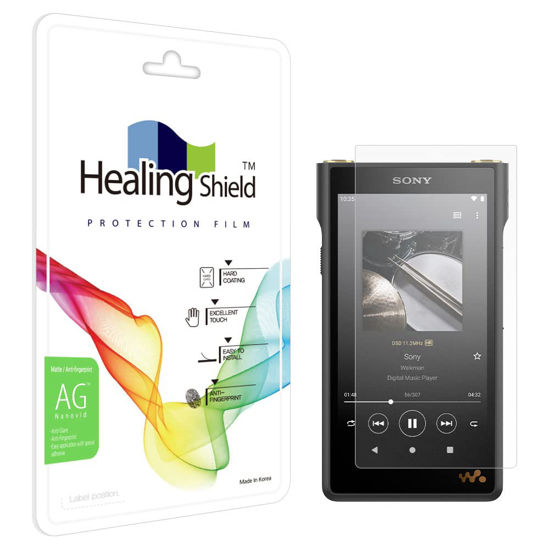 Picture of Healing Shield Screen Protector 2pcs for Sony Walkman NW-WM1AM2 / NW-WM1ZM2, Anti-Glare Matte LCD Guard Outdoor Film WM1AM2-AG