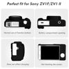 Picture of Rieibi ZV-1F Case, Soft Silicone Protective Case for Sony ZV1F/ZV-1M2/ZV-1 Mark II Vlog Camera, Lightweight ZV1F Case - Black